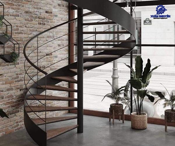 Cầu thang xoắn ốc lắp ghép