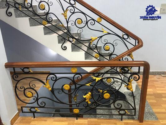 Mẫu lan can sắt nghệ thuật đẹp
